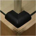 Protection de table pour b�b� - hueihwoh - 12 pcs - noir - non toxique