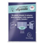 Protge - agenda exacompta pour agenda taille xl 125x175