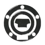 Protege bouchons reservoirs moto carbone look autocollant yamaha adhesif carbone