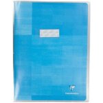 Protege cahier 24x32 cristal avec rabat incolore