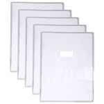 Protge - cahiers cristal luxe 22 / 100me 24x32 transparent incolore - calligraphe - lot de 5