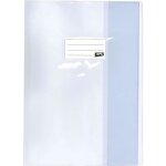 Protge - cahier pvc - apli - incolore - 21 x 29. 7 cm - grain lisse - conforme reach