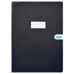 Protge - cahier strong line 17x22 cm - elba - noir