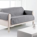 Protge canap 2 places gris