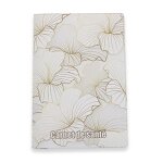 Prot�ge carnet de sant� b�b� fille gar�on ? pochette carnet de sant� ? fabriqu� en france ? motifs feuilles ...