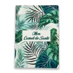 Prot�ge carnet de sant� b�b� fille gar�on ? pochette carnet de sant� ? fabriqu� en france ? motifs tropical ...