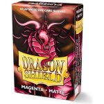 Protge - cartes - dragon shield - 60 japanese sleeves - matte magenta - haute qualit - soudure rsistante ...