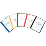 Prot�ge - documents - personnalisable - 60 vues - couverture en polypropyl�ne - coloris assortis - format ...