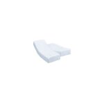 Protge - matelas 140 x 200 cm molleton lit lectrique 100% coton france - blanc