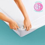 Prot�ge matelas - rosalit - 160x200 cm - anti acariens - anti allergique - 2 personnes