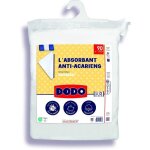 Protge matelas absorbant - 90x190 cm - coton - anti acariens