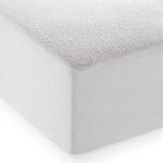 Protège - matelas - grand bonnet - 140x190cm - imperméable - anti - acarien - respirant Protège - matelas - grand bonnet - 140x190cm - imperméable - anti - acarien - respirant