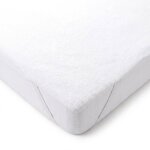 Prot�ge - matelas imperm�able 160x200 cm - al�se respirante extensible bonnet 25 cm - doux et silencieux ...