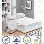 Prot�ge matelas - imperm�able - 90 x 190 cm - 100% coton - anti - bact�rien - lavable en machine