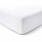 Prot�ge - matelas imperm�able 90x190 cm - al�se respirante extensible bonnet 25 cm - doux et silencieux ...