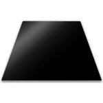 Protge plaque de cuisson - pebbly kitchen - 50 x 28 cm - noir - accessoires de cuisine