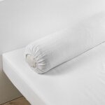 Prot�ge traversin - molleton - 100% coton - 45x145 cm - �lastique de maintien - chambre