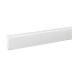 Proviston plinthe 16 x 40 x 2000 mm plinthe moderne profil carr plinthe de haute qualit plastique ...