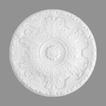 Proviston rosace de stuc no. 2 polystyrne diamtre 400 mm blanc rosace de plafond dcoration murale