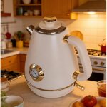 Ps3013t2 th�i�re �lectrique blanche chauffage rapide affichage thermom�tre � style r�tro 20 l r�sistance ...