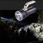 Lampe torche led cree xm - l 3000lm rechargeable - noir - pour lext�rieur