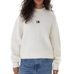 Pull blanc femme tommy hilfiger dw0dw22109