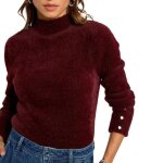Pull bordeaux femme morgan morik