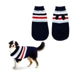 Pull pour chien - polyester - taille 10 - col roul� pliable - noir