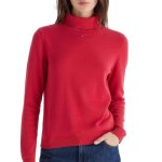 Pull rouge femme tommy hilfiger tjw essential