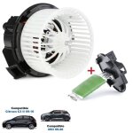 Pulseur air habitacle moteur brasseur soufflerie avec resistance pr�vu pour c3 ii c4 cactus ds3 6441. ...