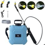 Pulv�risateur �lectrique de jardin - zor� - 5l / 8l - lance t�lescopique 90 cm - 2 buses - batterie 2000 ...