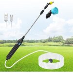Pulvrisateur lectrique - lance telescopique - usb rechargeable - buse rglable - tuyau de filtre