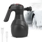 Pulverisateur mousse electrique 2l pompe a mousse auto pressurisee pour lavage et detailing voiture