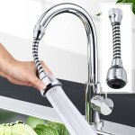 Accessoire - pulv�risateur de robinet de cuisine - flexible 360� - 2 modes de pulv�risation - �conomie ...