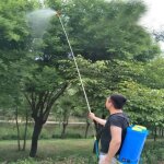 Pulvriser lance outil de jardin 2. 6 m en acier inoxydable rglable extension universelle tuyau pulvrisateur ...