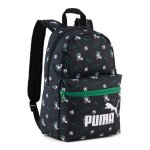 Puma sac � dos noir blanc pour fille et gar�on - phase super aop backpack s puma black - super puma aop ...