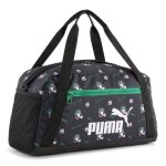 Puma sac de sport noir blanc pour fille et gar�on - phase super sports bag xs puma black - super puma ...