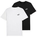 Puma t - shirt homme - paquet de 2ess small no. 1 logo tee