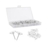 Punaise transparente - non spécifié - 200 pièces - acier inoxydable - tête en plastique - taille compacte ... Punaise transparente - non spécifié - 200 pièces - acier inoxydable - tête en plastique - taille compacte ...