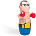 Punching ball gonflable - intex - boxeur - 3 ans + - utilisation intrieure / extrieure - stabilit ...