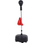 Punching ball sur pied rglable en hauteur 136 - 154 cm avec gants et base de lestage  ventouses noir ...