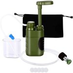Purificateur deau portable - filtre � eau premium - kit de survie avec filtre � eau pour sports de plein ...