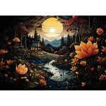 Puzzle 1000 pi�ces : beaut�s de la nuit