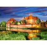 Puzzle 1000 pi�ces - castorland - ch�teau malbork - architecture et monument - adulte