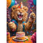 Puzzle 1000 pi�ces - castorland - joyeux anniversaire - 68x47 cm - multicolore - pour adultes