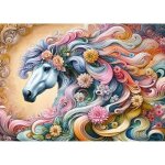 Puzzle 1000 pices : cheval de rve