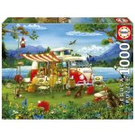 Puzzle 1000 pices : vacances  la campagne
