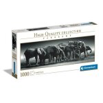 Puzzle 1000 pi�ces panoramique - clementoni - troupeau de g�ants - animaux - adulte - mixte