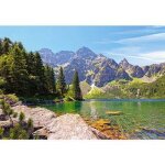 Puzzle 1000 pices - paysage et nature - castorland - lac morskie oko tatras - pour enfants  partir ...