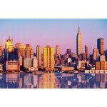 Puzzle 1000 pi�ces - reflet de new york - clementoni - voyage et cartes - mixte - int�rieur